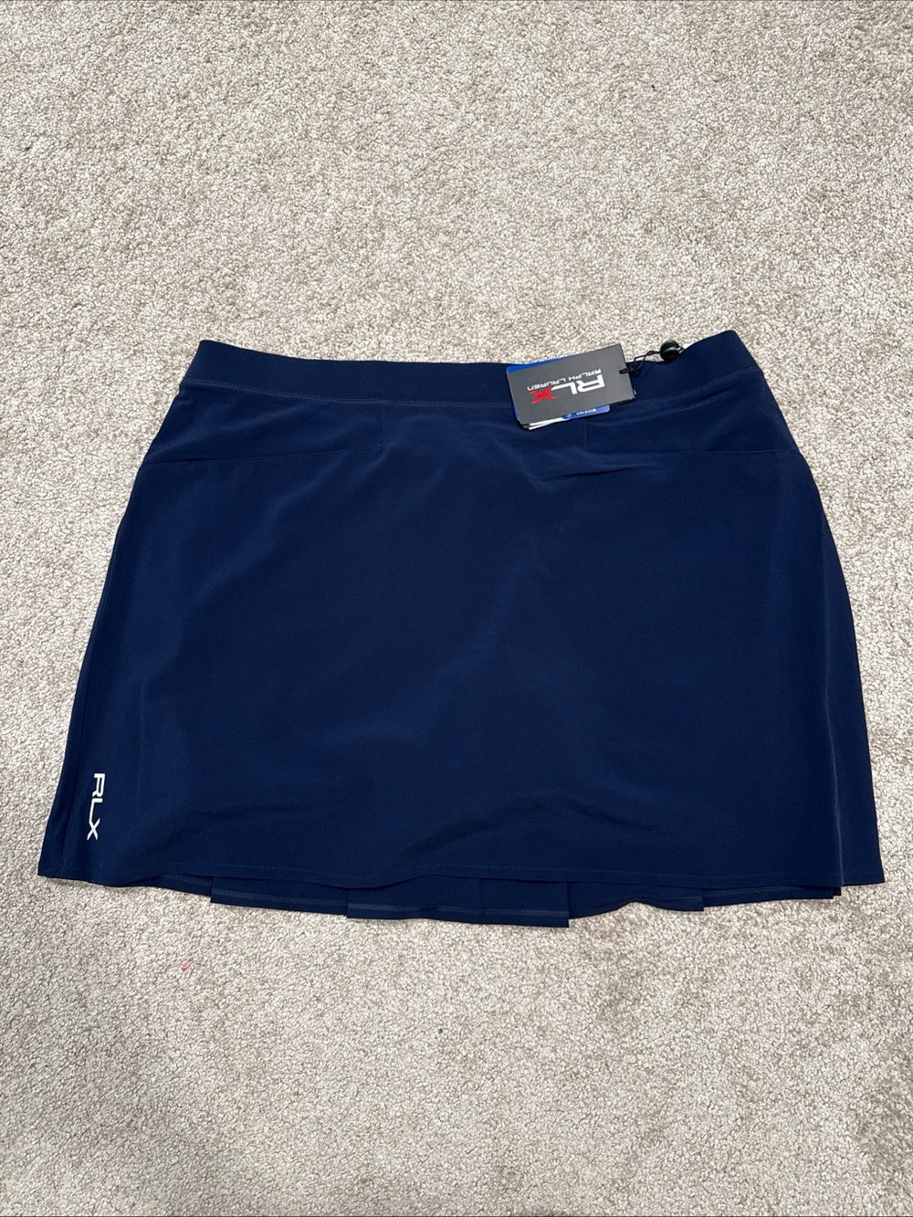 Women’s Size XL RLX Ralph Lauren Golf Skort Dark Blue $138